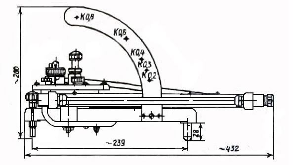 Габаритные размеры ММН-2400