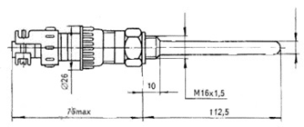 Рисунок 1.Габаритные размеры П-1