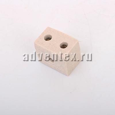 Керамические термостойкие клеммные колодки 2х2,5 - фото